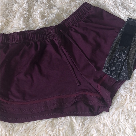 SO Pants - Purple Athletic Shorts- Size Large